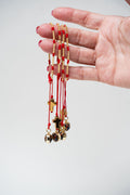 PULSERA BALINES VIRGEN DESATANUDOS DIJE CRUZ