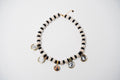 COLLAR CORTO AROS PERLAS VARIAS MEDALLAS