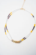 COLLAR PIEDRITAS DIJES