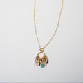 COLLAR CADENA GEMAS
