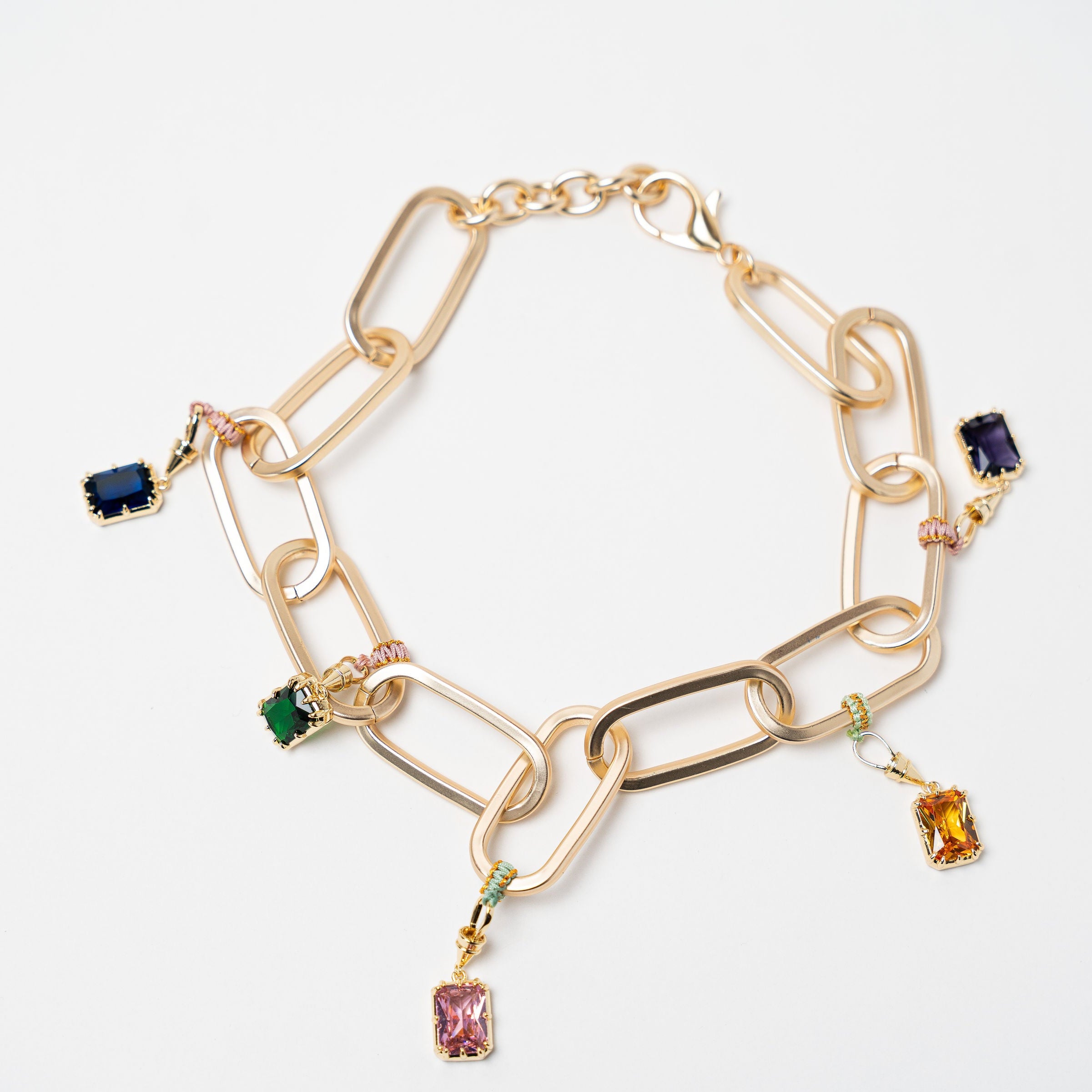 PULSERA ESLAVONES GEMAS