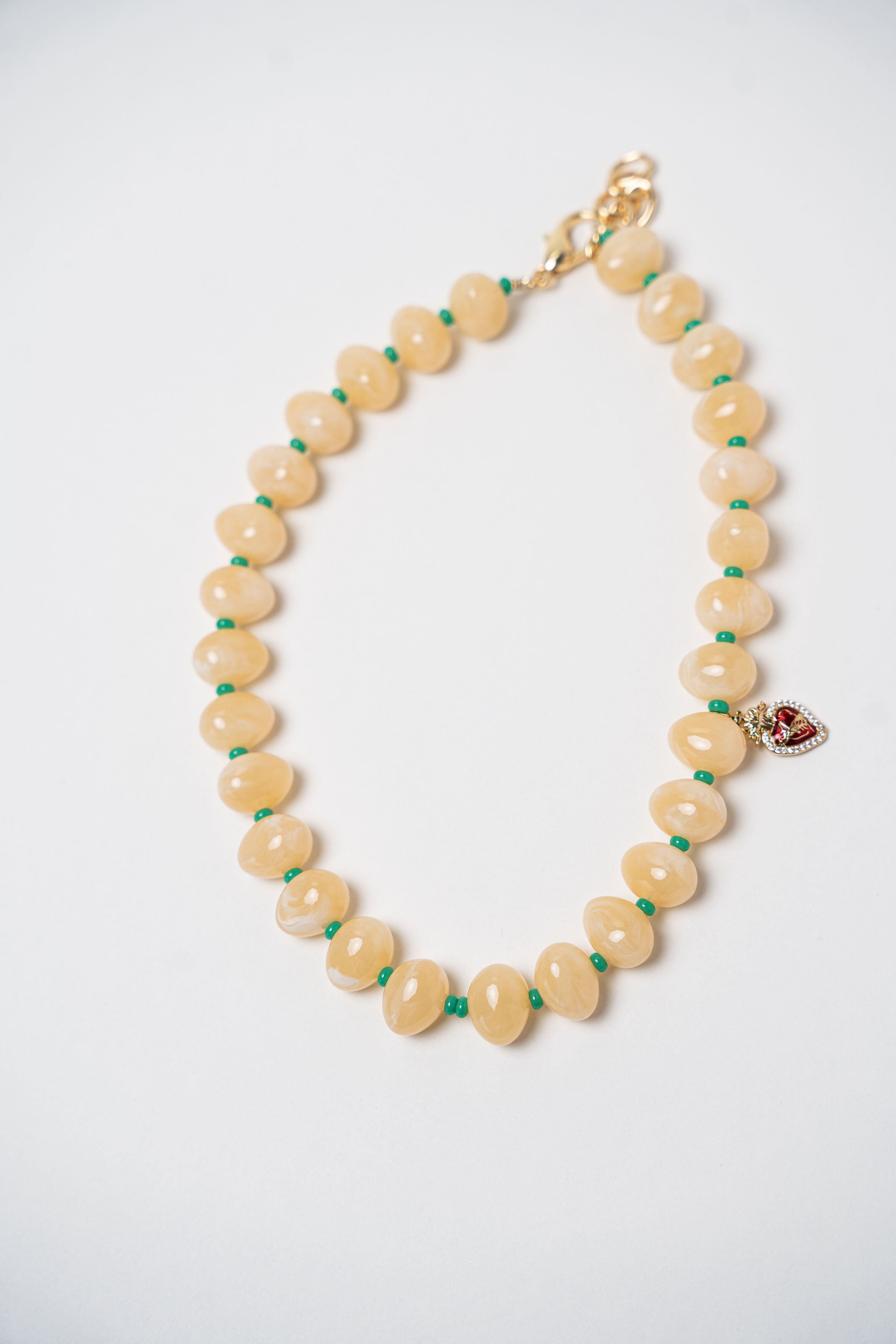 COLLAR PIEDRAS REDONDAS COLORES