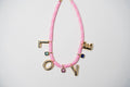 COLLAR CORDÓN LOVE DORADO