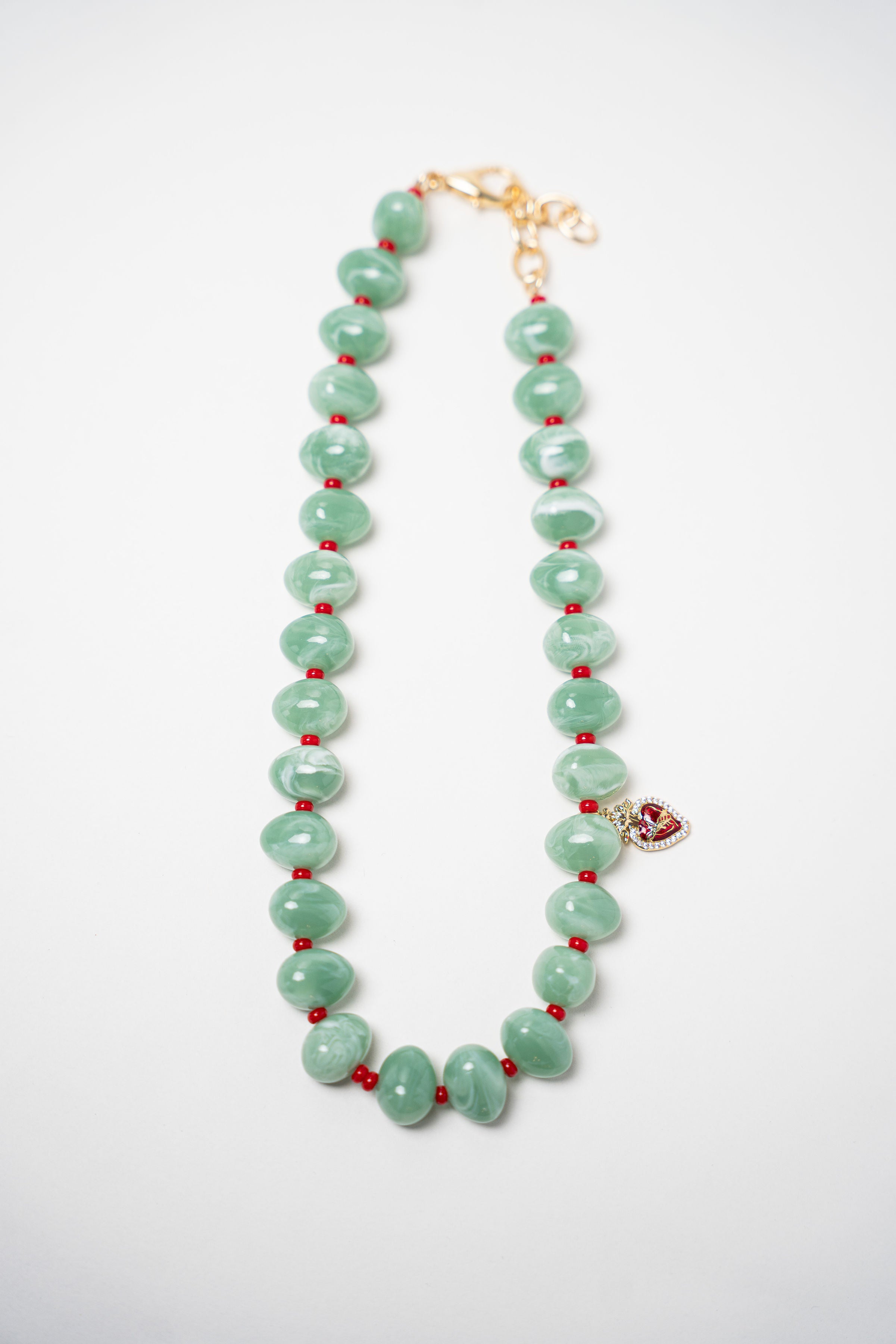 COLLAR PIEDRAS REDONDAS COLORES