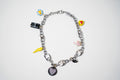 COLLAR CADENA INFINITO DIJE DE COLORES